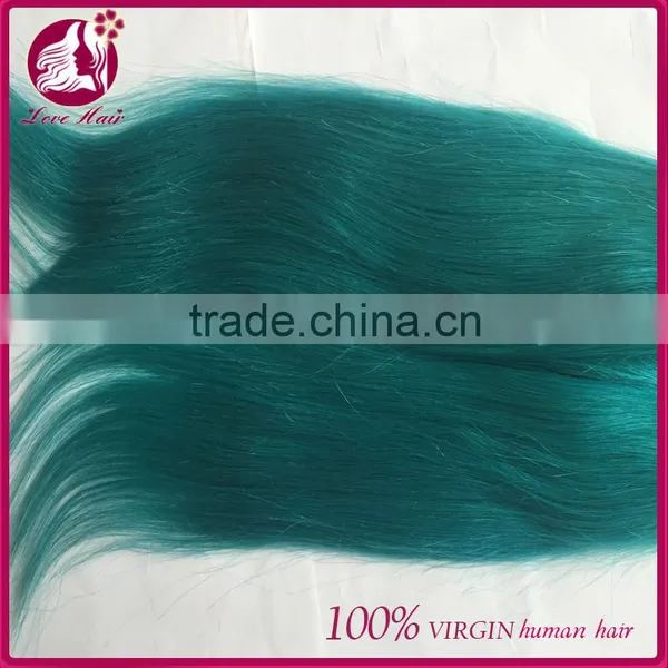 Hot Selling Virgin Human Colored Two Tone Hair Weave for Black Women photo-3