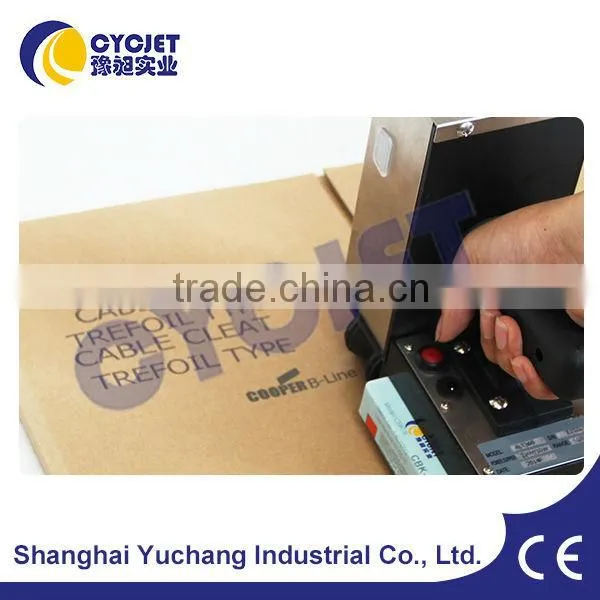 CYCJET Industrial Inkjet Coding Printer/Automatic Date Code Printer/handheld Batch Printer photo-5