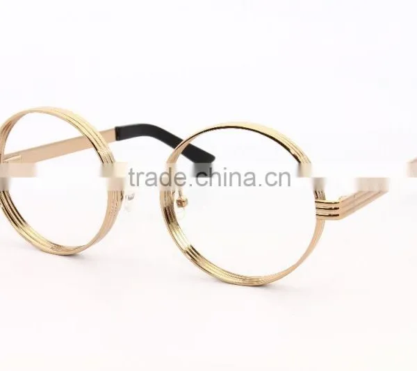 Latest Round Gold Reading Glasses/Retro Optical Frame photo-3