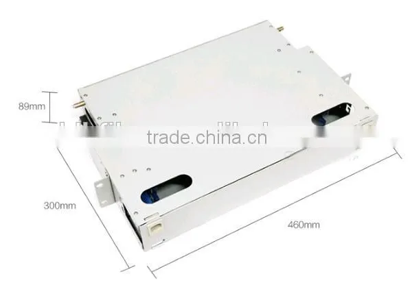 High Quality 19"Rack Mount ODF,24 Core Fiber Optic Patch Panel ODF photo-4