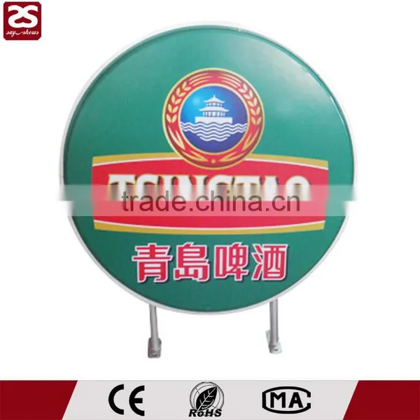 Wall Mounting Advertising Outdoor Round Led Lightbox Signs photo-6