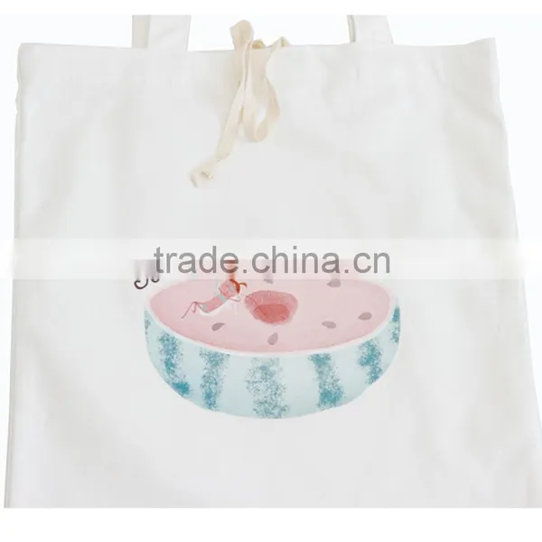 Cute Pictures Canvas Shopping Bag,wholesale Cheap Shopping Bag Handle photo-3