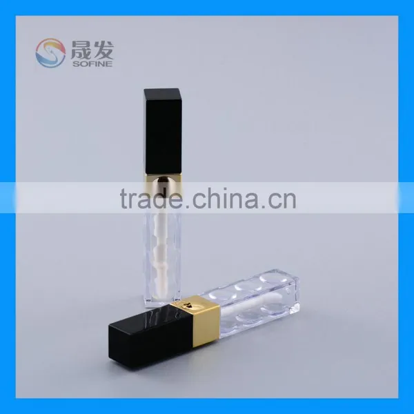 8ML Lipstick Packaging Empty Square Lip Gloss Cosmetics Container photo-2