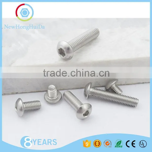 China Wholesale Websites Stainless Steel Hex Socket Pan Head Machine Screws photo-5