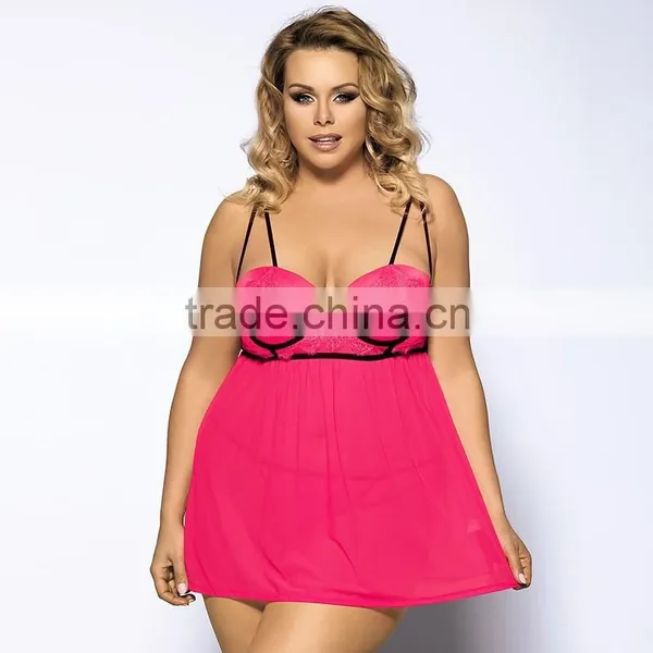 Queen Women Mature Plus Size Lingerie photo-3