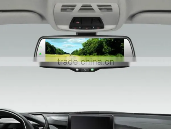 Wholesale Full Screen Rear View Mirror With Mirror Link and Car Reversing Camera photo-3