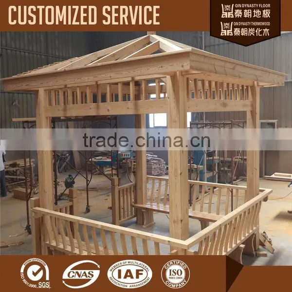 Thermally Modified Wood Pavilion