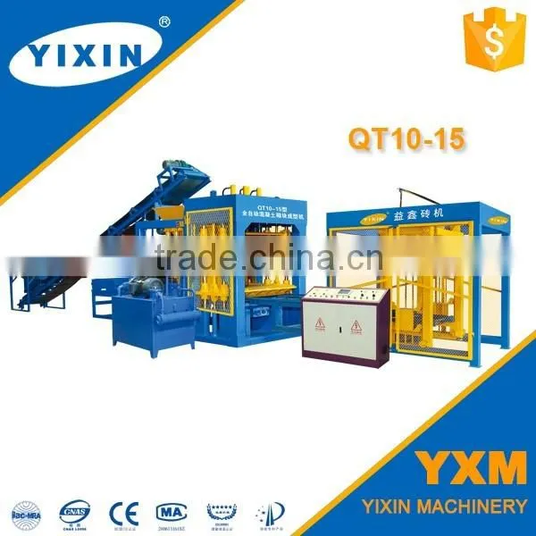 Vibrated Block Making Machine QT Series Price Concrete Block Machines