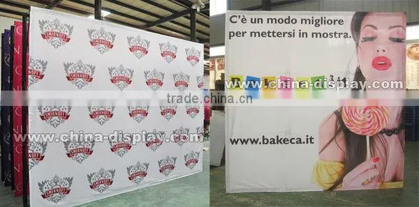 Elegant Pop Up Banner Trade Show Fabric Display Banner photo-2