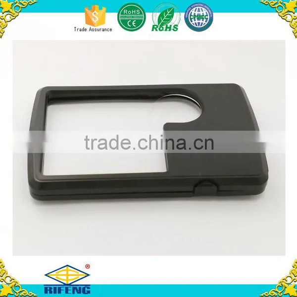 Credit Card Sized Magnifier ,H0T047 Magnifier Lamp Led Light Head Magnifying Glass photo-3