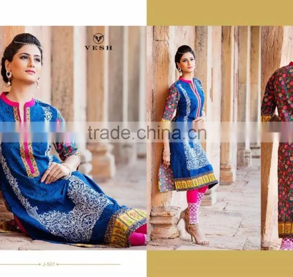 Indian Stylish Long Sleeve Kurtis photo-6