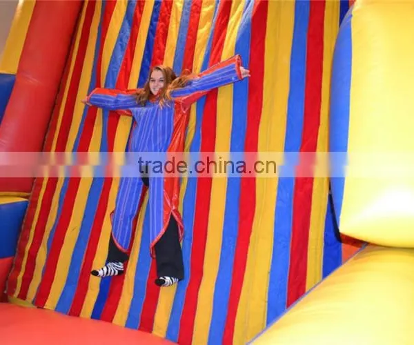 Inflatable Sticky Wall, Adults and Children Hook and Loopo Jump Wall photo-2