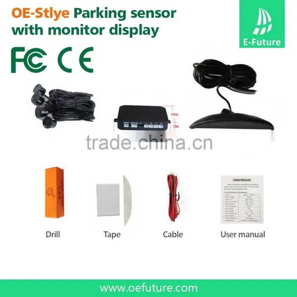 Digital Number Display Car Parking Sensor, Step-up Buzzer Alarm, Obstacle Indication photo-4