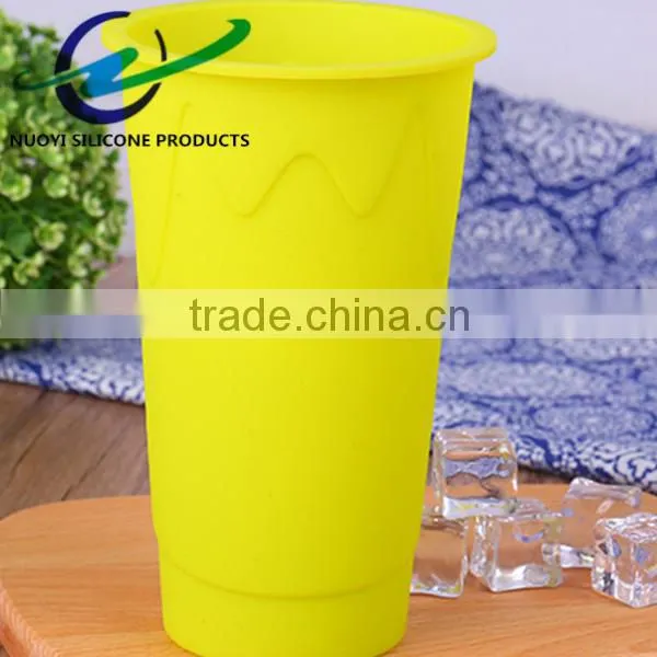 Colorful Silicone Cup Sleeve of Milk Tea Cup photo-6