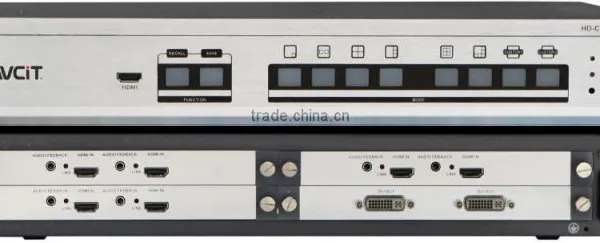 AVCIT Any Size 7 HDMI/DVI/VGA/SDI/AV/YPbPr/OF/CAT Input Signals 1 DVI Output Modular HD Combiner Multi Viewer photo-2