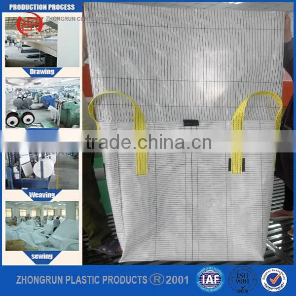 Conductive Bag Side-Seam Loop Loop Option (Lifting) and FIBC Packaging Bags Feature Big Bag 1 Ton 1.5 Ton photo-2