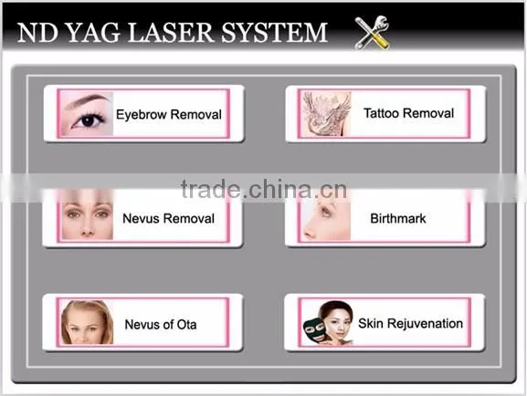 Body Care Equipment Q Switched Nd Yag Laser Tattoo Removal Lasers photo-6