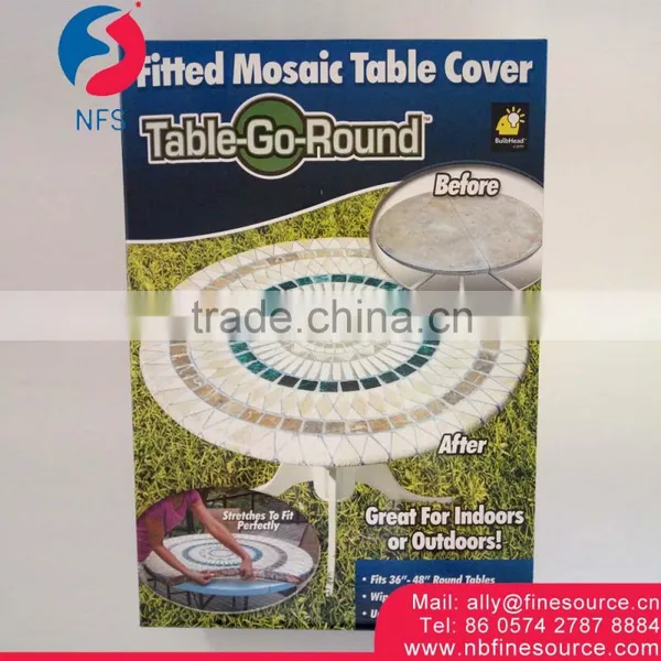 Hot Selling Round Wholesale PVC Tablecloth