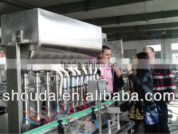 Sweet Soybean Sauce Glass Bottle Filling Machine