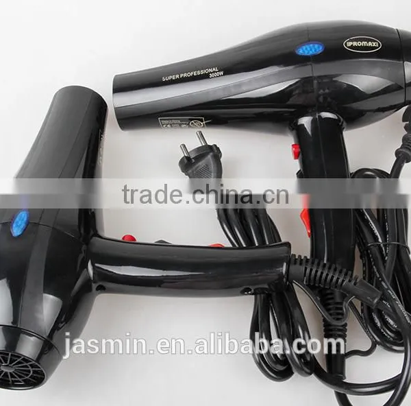 2016 New Sale Wholesale # 3000W 3heat/2speed Setting Hair Dryer Two Round BS UK Plug for Babar or Public Area photo-3