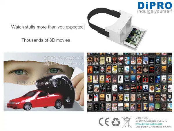 Smart DIY SKD 3D VR Glasses Virtual 3D Glasses Cheap Price 3D VR Headsets photo-5
