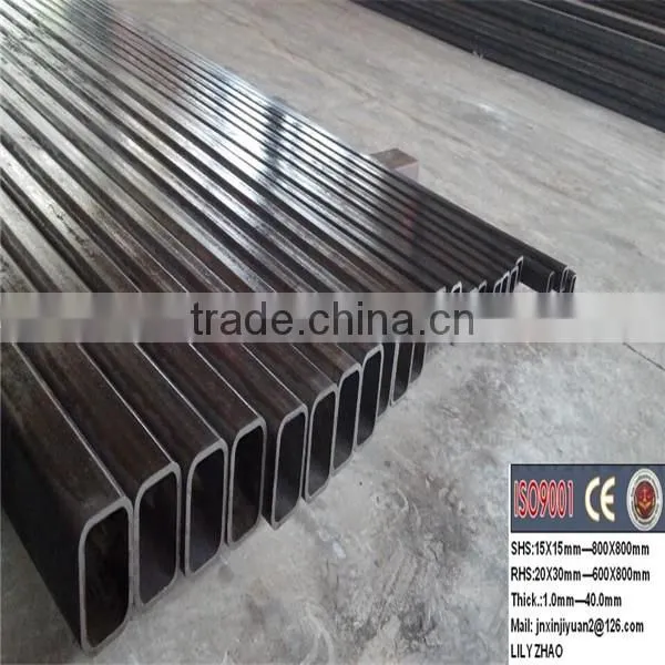 ERW Q195 Black Welded Round Steel Pipe for Furniture Pipe Mild Steel Pipes photo-2
