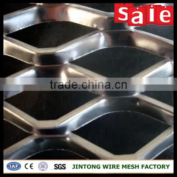 Aluminum 2mm Thick Diamond Mesh Expanded Metal for Buliding Screen photo-2