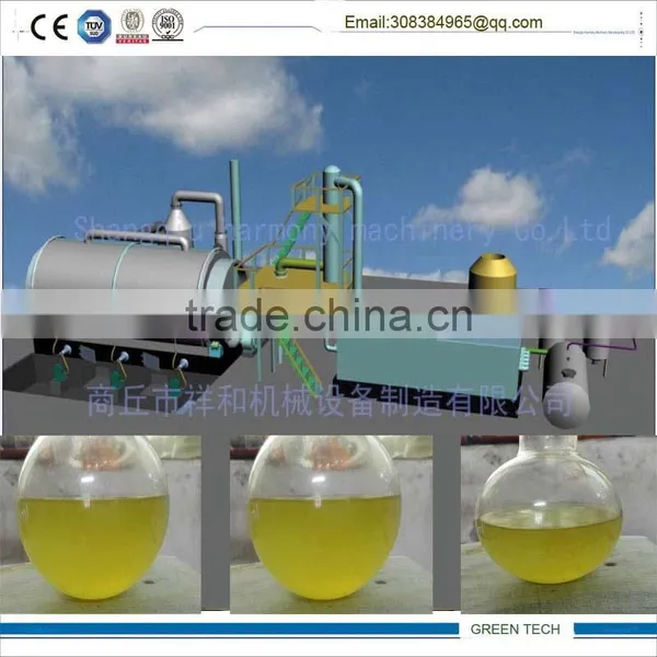 Oil Sand Refining Machine Extract Oil by Pyrolysis and Distillation Plant photo-5