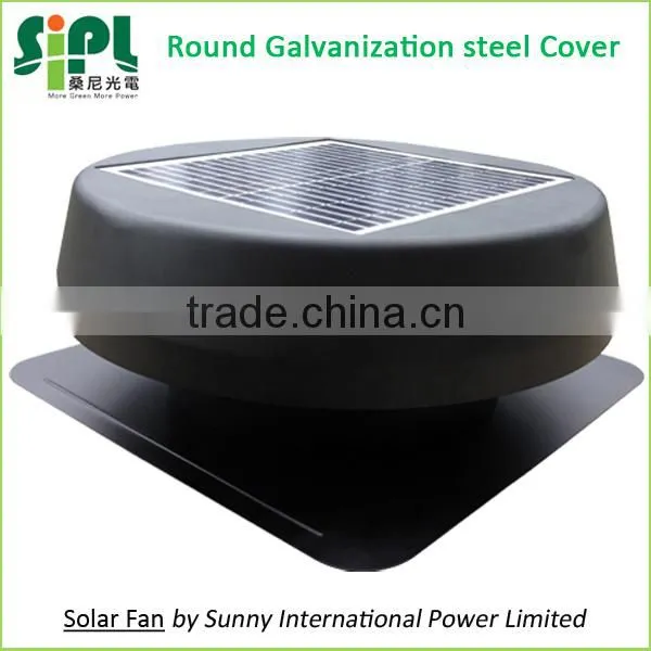 SUNNY FAN 18 Watt Ventilation Use Roof Surface Mounted Solar Panel Powered Residential Air Exhaust Fan photo-3