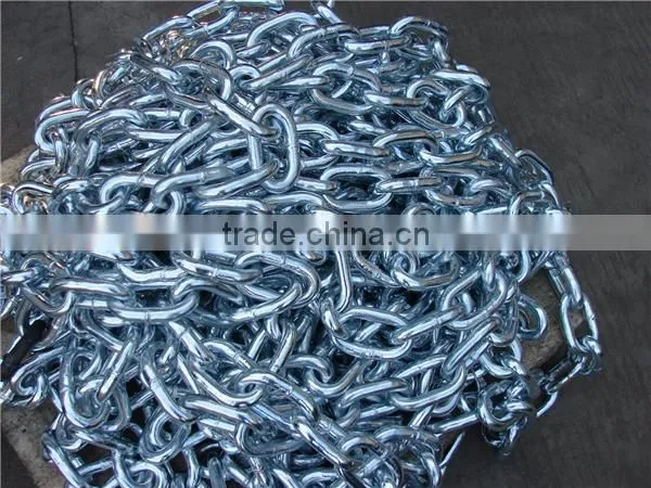 Ordinary Mild Carbon Steel Zinc Plated Link Chain for Lifting photo-2