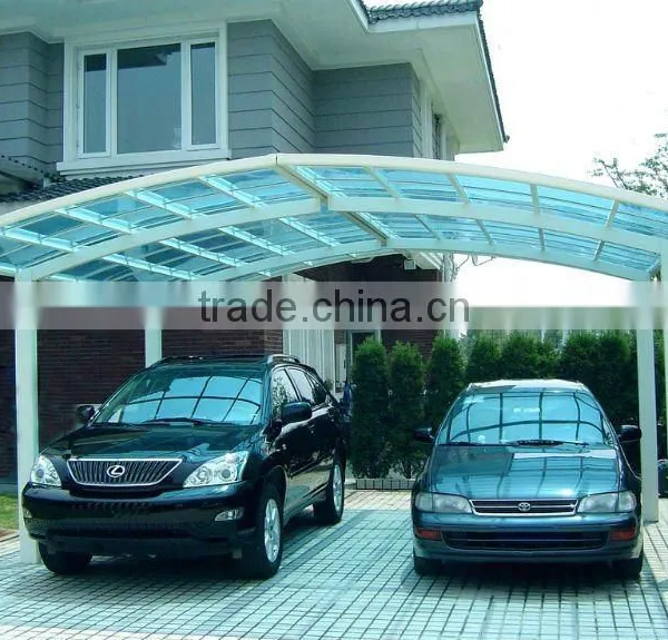 Good Transparency Prefabricated Car Shed/canopy/carport photo-2