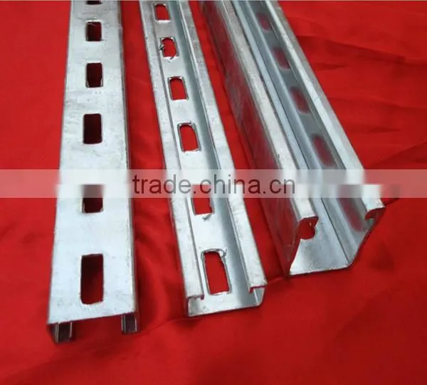Light Steel Keel C Channel , Light Steel Frane for Roof , Light Gauge Galvanized Steel photo-4