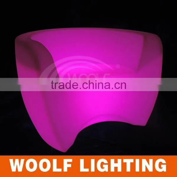 Lovely One Seat Good Quality LED Leisure Sofa Furniture for Coffee Shop and Bookshop photo-4