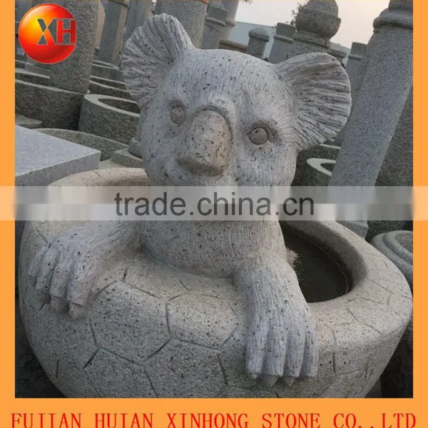 Garden Stone Water Fountain With Bear photo-4
