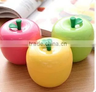 CY046 Apple Shape Plastic Fruit Forks Set With Stand Container Dessert Salad Forks for Kitchen Table Accessories photo-3