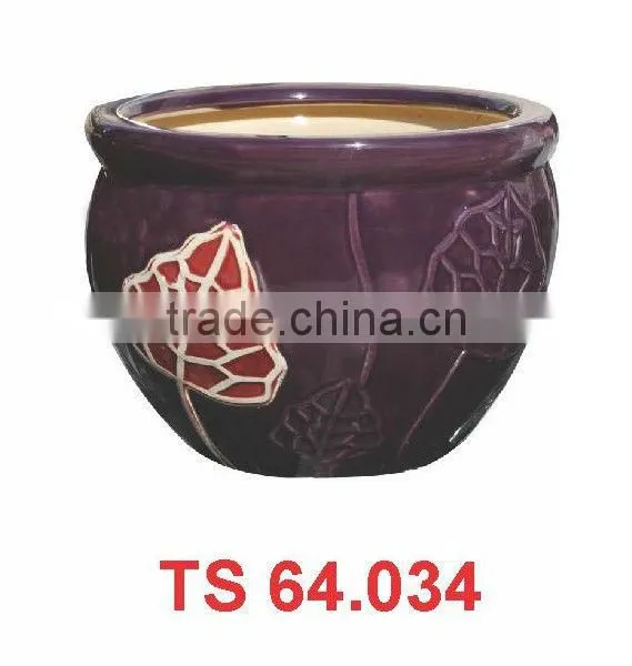 Ceramic Glazed Indoor Flower Pots photo-3