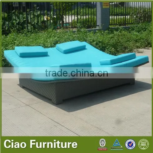 Guangdong Rattan Furniture Factory/garden Chaise Lounger 2016 photo-2