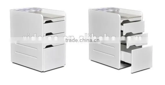 Nail Table Nail Salon Furniture Nail Technician Trolley TKN-2D108 photo-3