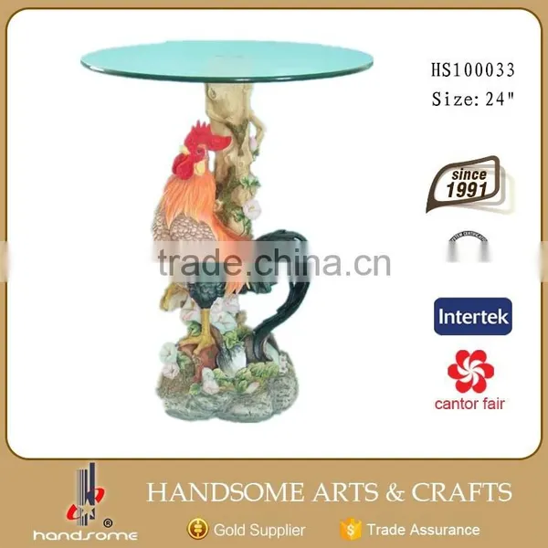 glass coffee table resin table glass