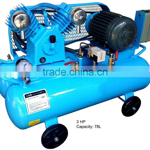 3 HP TWIN TANK AIR COMPRESSOR 78 LITER