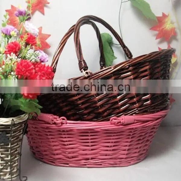 China Factory Directly Supply Latest Wedding Gift Fruit Basket Decoration photo-2