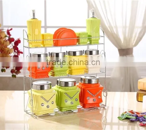 Ceramic Kitchen Canister Set photo-2