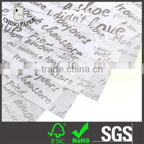Company Brand Logo Print on White Tissue Paper photo-3