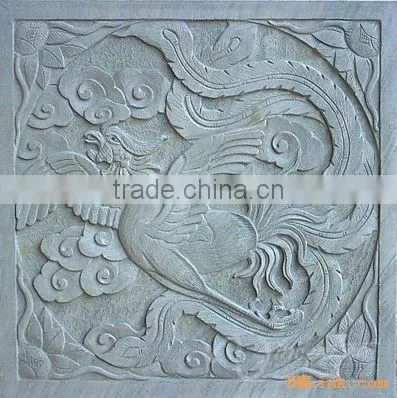 Outdoor Garden Decoration Stone Carving Dragon Marble Relief Sculpture photo-2