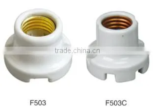 Edison Screw Shell Type of Ceramic Porcelain Lamp Holder / Lamp Socket E27 E27 photo-2