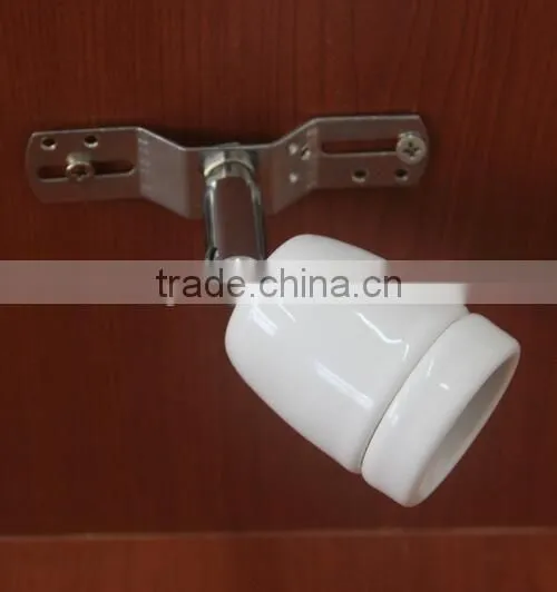 E27 F510 High Frequency Porcelain Ceiling Rose Rotatable Lampholder photo-5