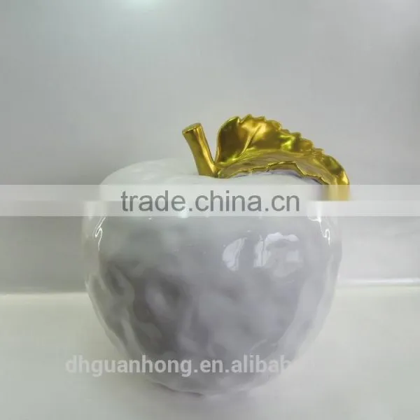 Glazed Apple Fruit Ornament for DecorationGH141Z443L-GWGH141Z443L-GW photo-4
