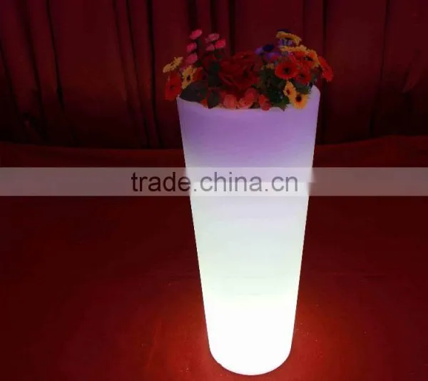 Party Cooler Red Champagne Led Ice Bucket Barrel, LED Flower Pots photo-3