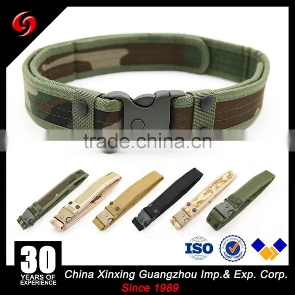 Double Buckl Safety Tactical Military Army Marine Corps Model Style Belt Pistol Belt photo-2