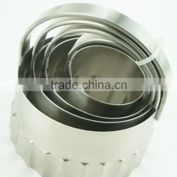 47098 4 Pcs Round Shape Stainless Steel Cookie Cutter Set photo-4